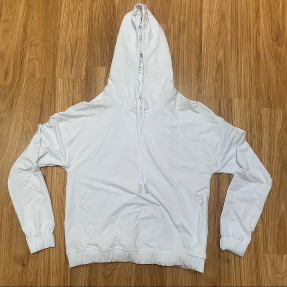 lululemon athletica Sweaters - lululemon White Hoodie Size 6